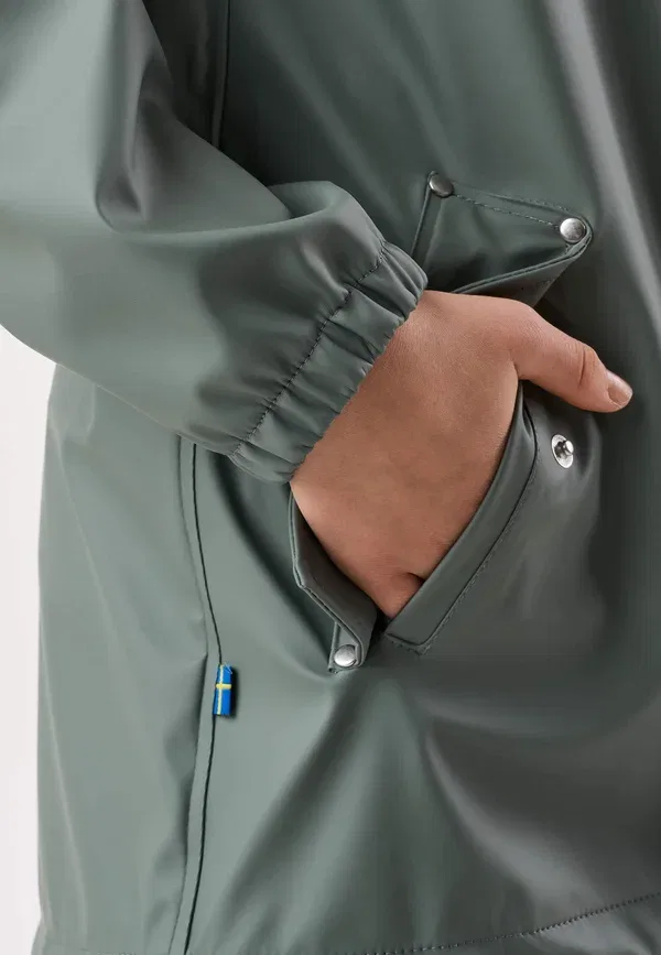 Куртка Väderöarna coat jr parka Swedemount, шалфейно-зеленый — фото 4