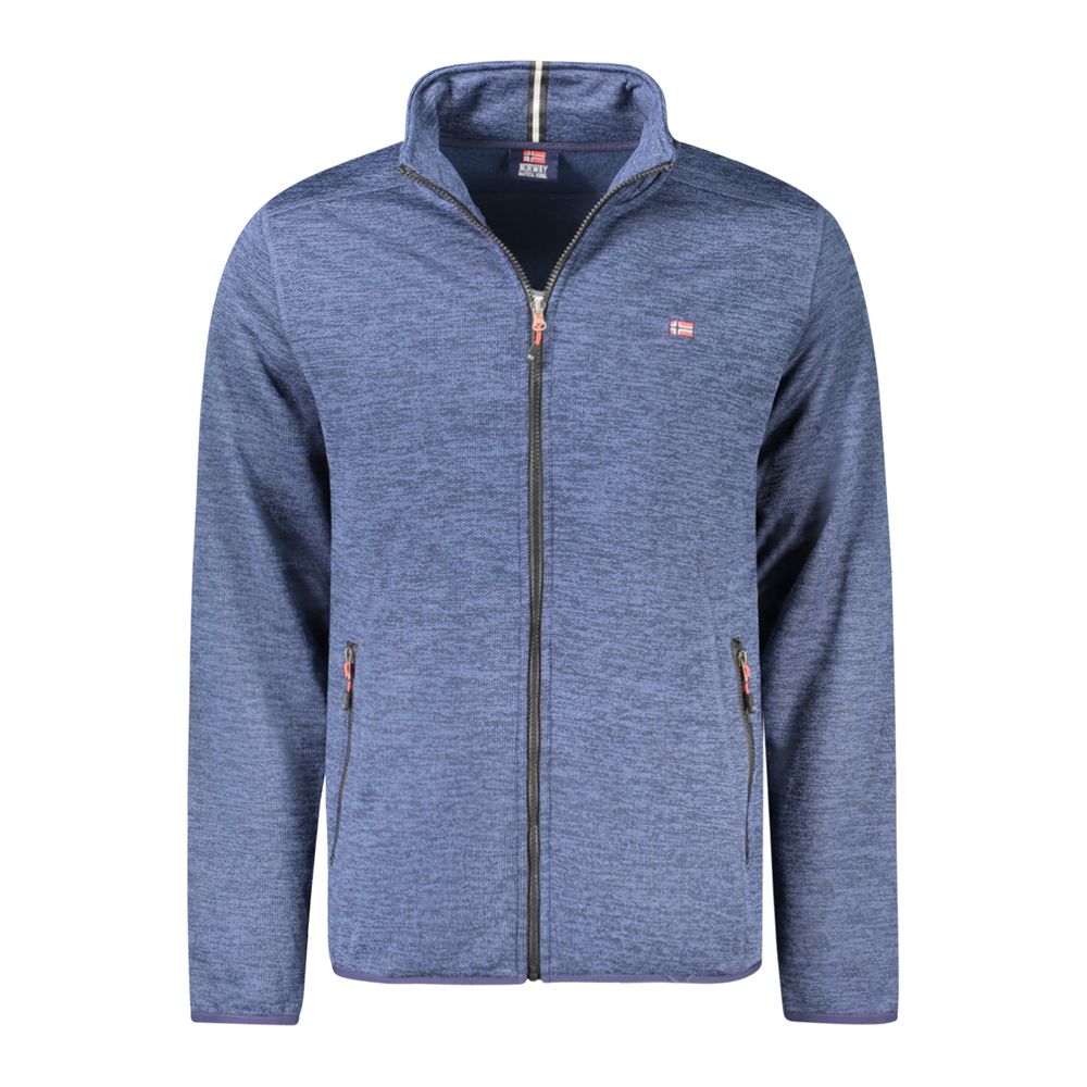 

Синяя мужская куртка из полиэстера Geographical Norway