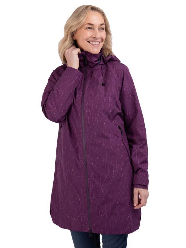 

Женская водонепроницаемая куртка clarendon Rohan, цвет Plum Purple