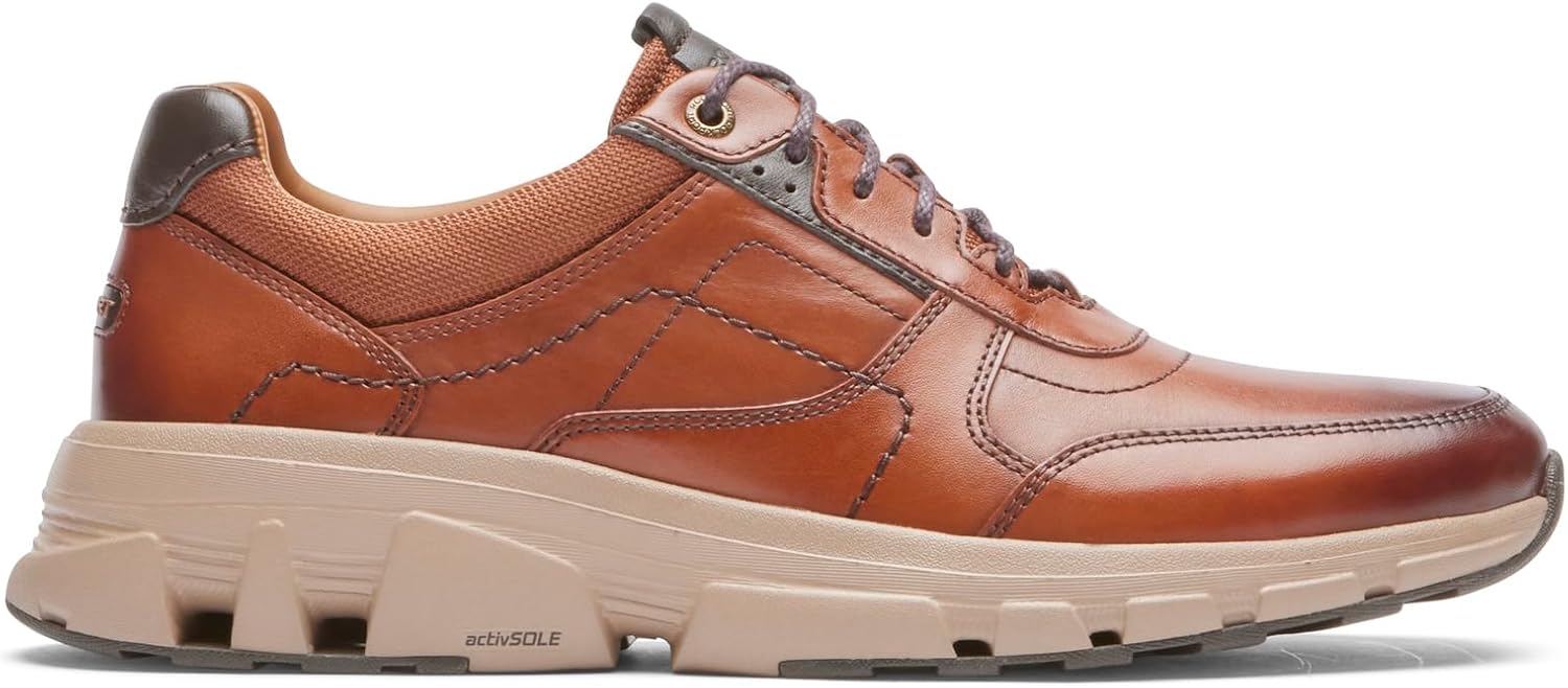 Мужские кроссовки Rockport Reboundx Ubal, коричневый — фото 4