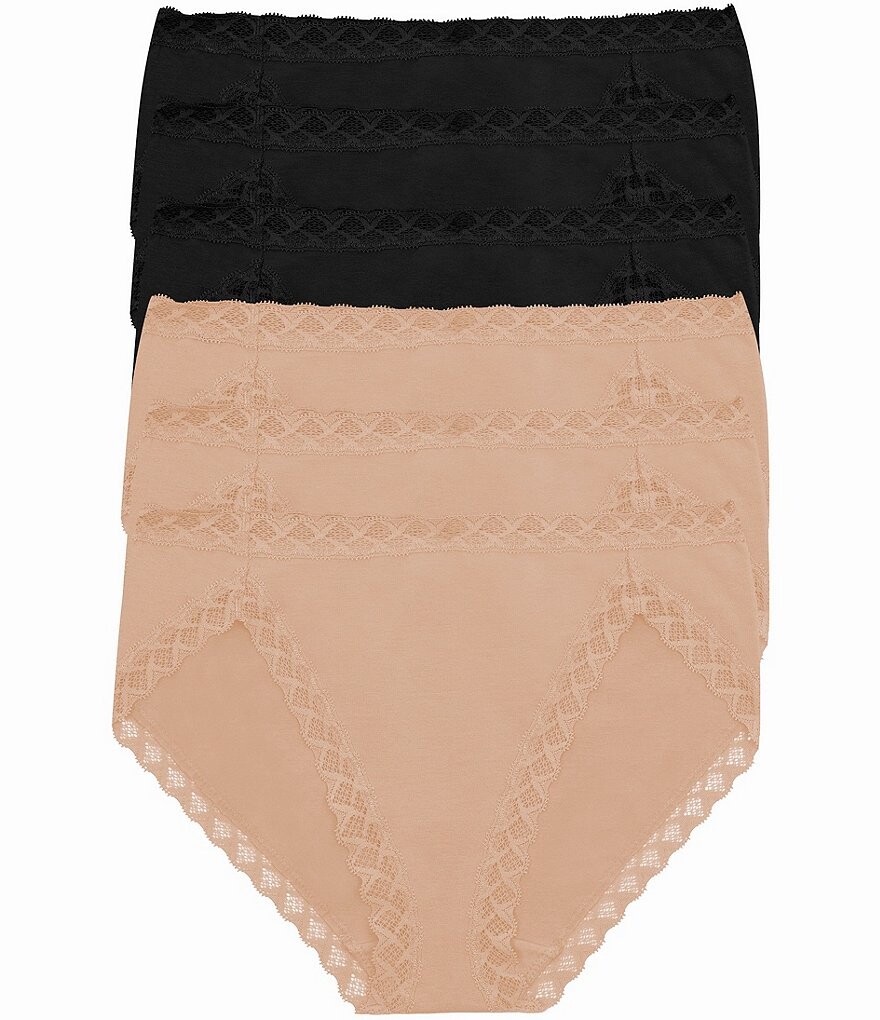 

Трусики французского кроя Natori Bliss, 6 шт., черный