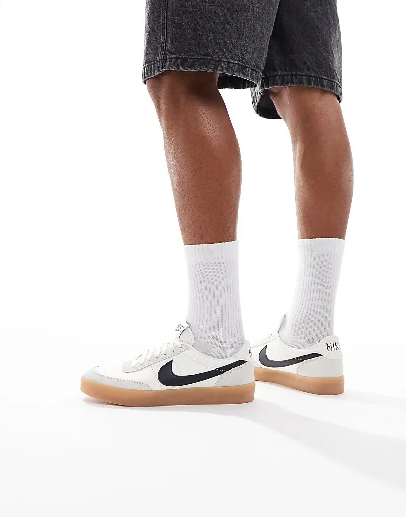 Кроссовки Nike Killshot из кожи белого цвета — фото 4