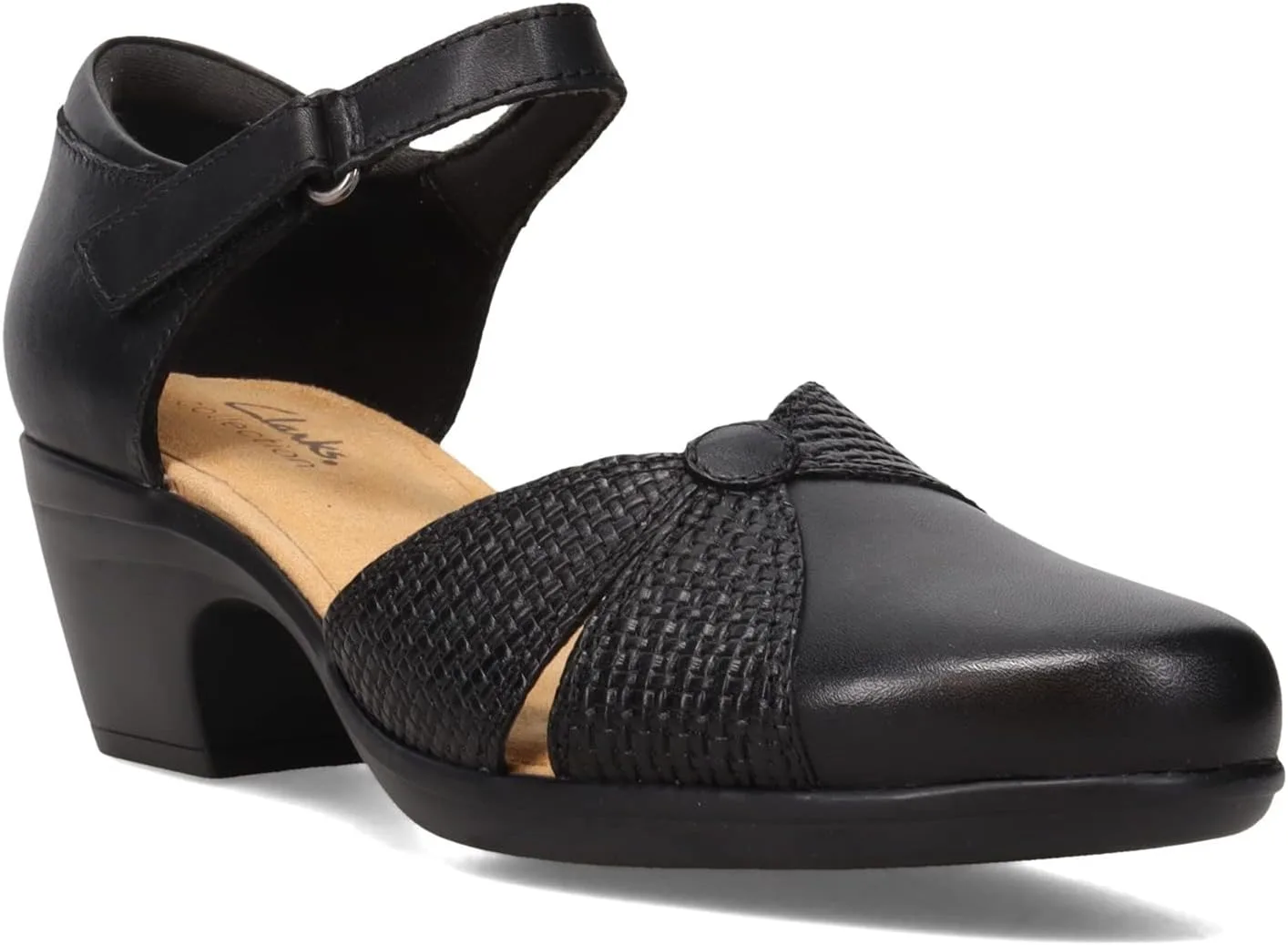 Туфли женские Clarks Emily Rae, черный — фото 2