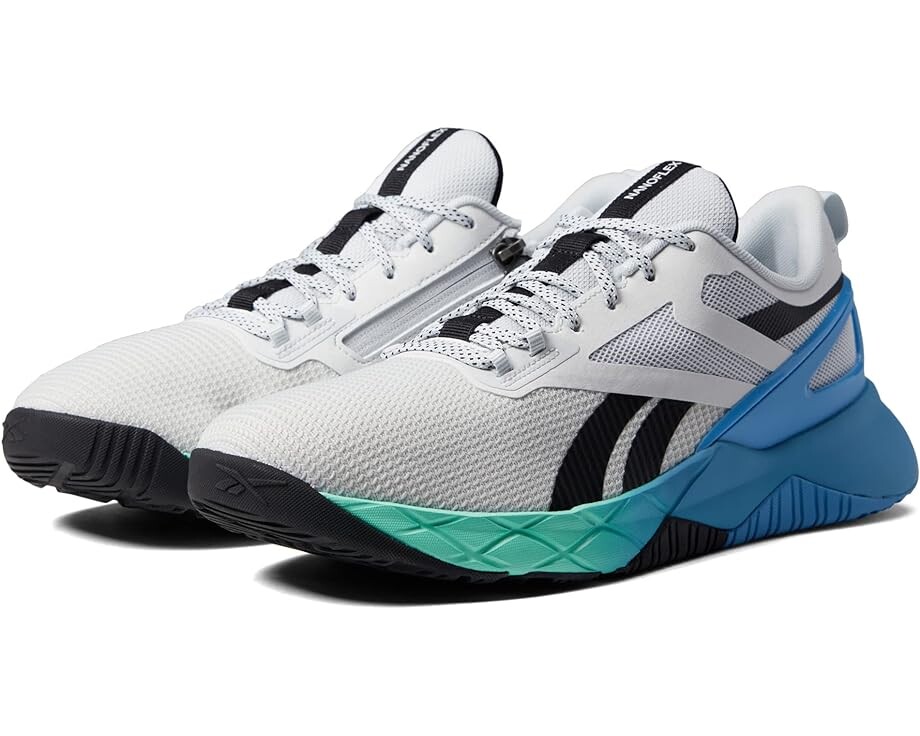 

Кроссовки Reebok Nanoflex Parafit TR Unisex, цвет Cold Grey/Core Black/Hint Mint