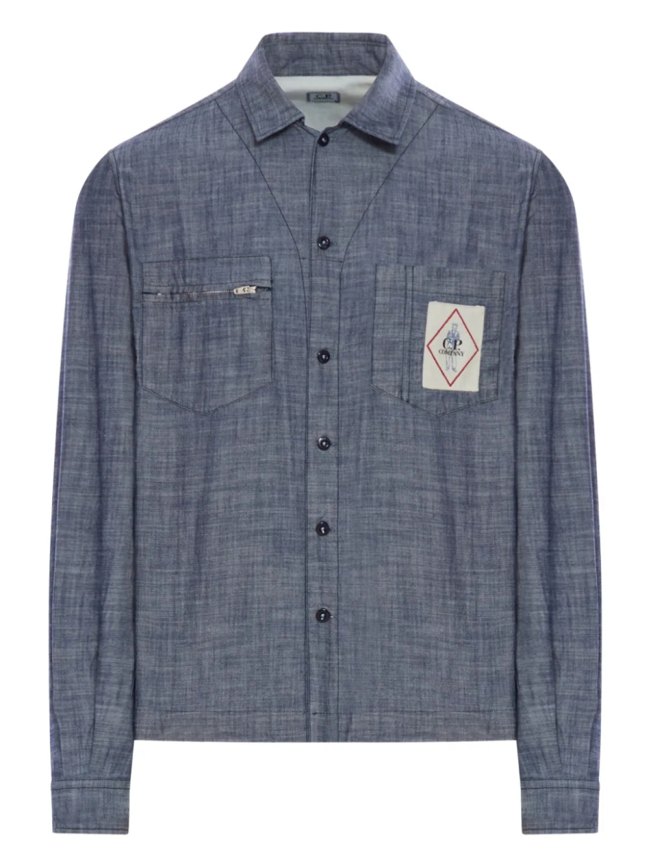 

Джинсовая рубашка CP Company C.P. Company, синий