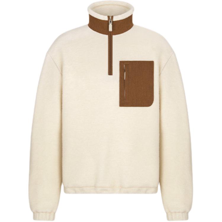 

DIOR Белая толстовка для мужчин