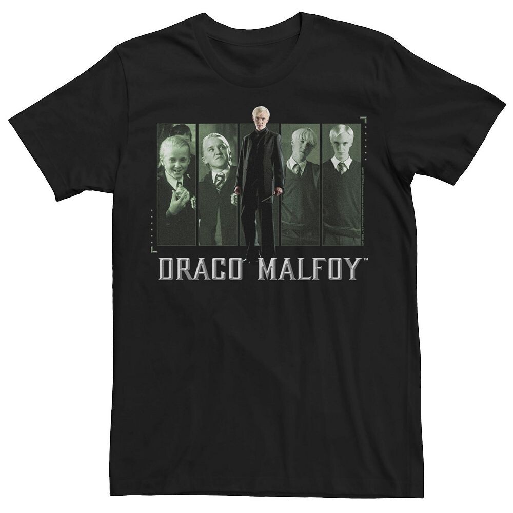 

Мужская ежегодная футболка Harry Potter Deathly Hallows 2 Draco Licensed Character, черный
