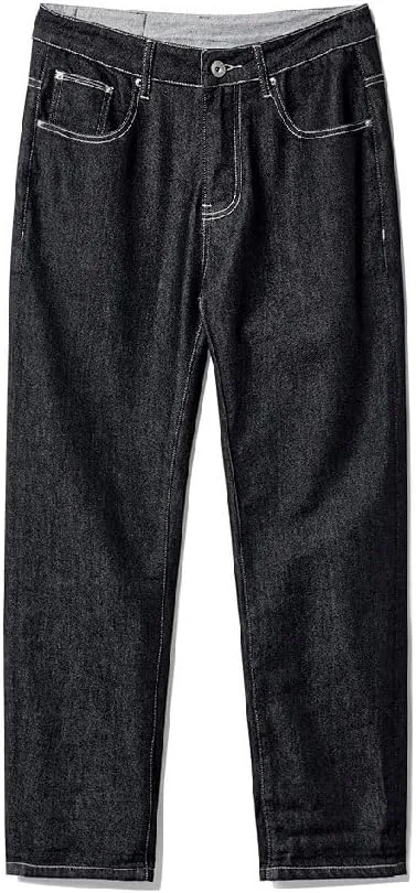 

Крутые джинсовые брюки с прямым свободным кроем SIDUFHAOPKLL