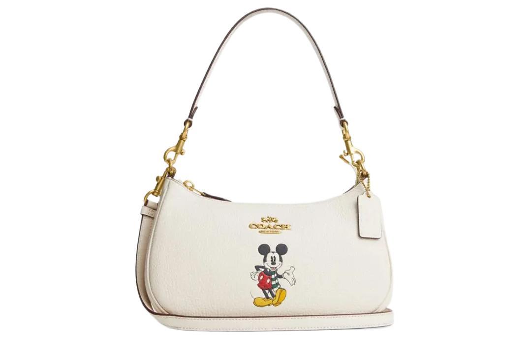 

Сумка через плечо из телячьей кожи Teri белая COACH