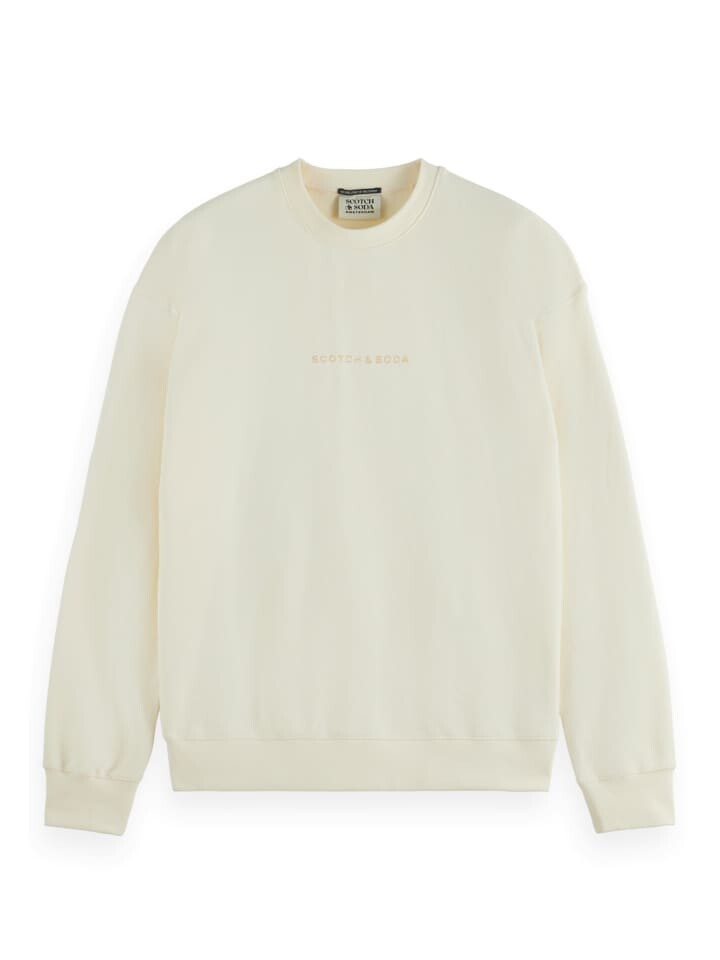

Толстовка Scotch & Soda CORE LOGO FRONT CHEST, белый