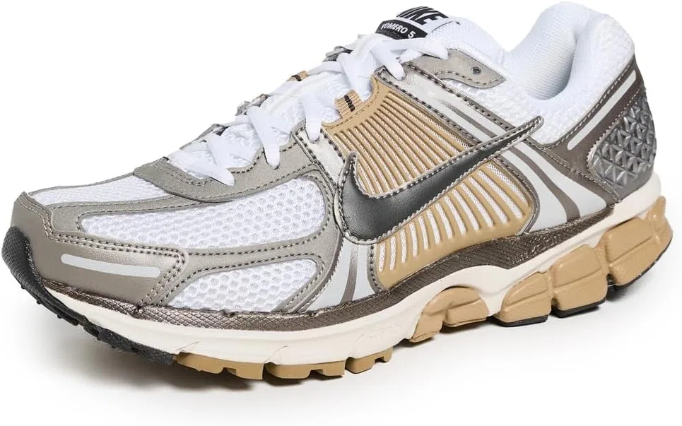 Кроссовки мужские Nike Zoom Vomero 5, Mtlc Pewter Medium Ash Parachute Beige
