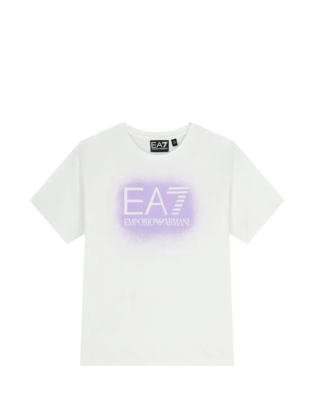 Футболка с логотипом Ea7 Emporio Armani, белый