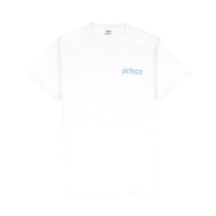 

Рубашка Sporty & Rich x Prince Sporty T 'White/Bel Air Blue', белый