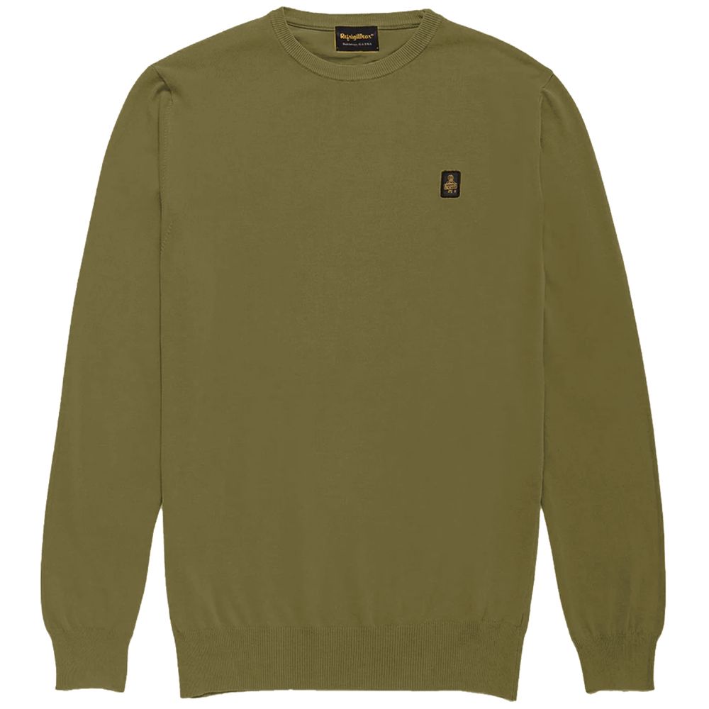 

Зеленый хлопковый свитер Refrigiwear