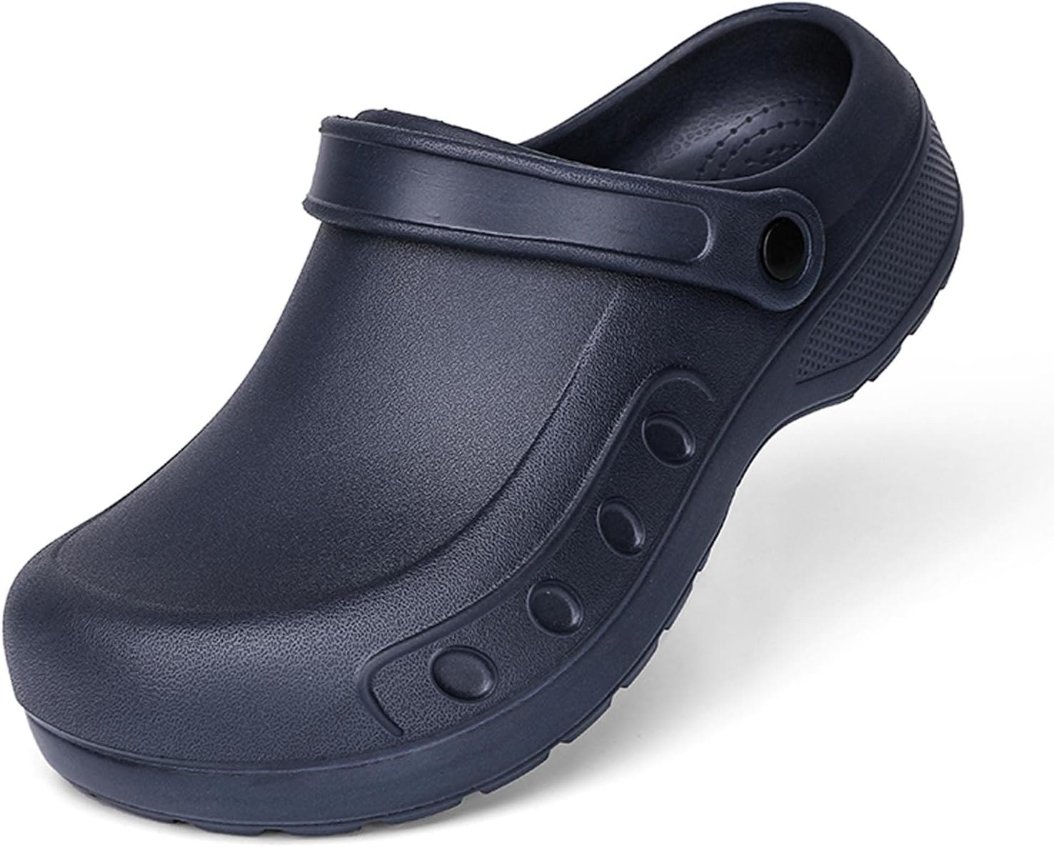 

Мужские кухонные туфли шеф-повара, противоскользящие, водонепроницаемые, для здравоохранения и общественного питания, сабо для кухни, ресторана, больницы, мужские туфли для ресторана Yuktopa, синий