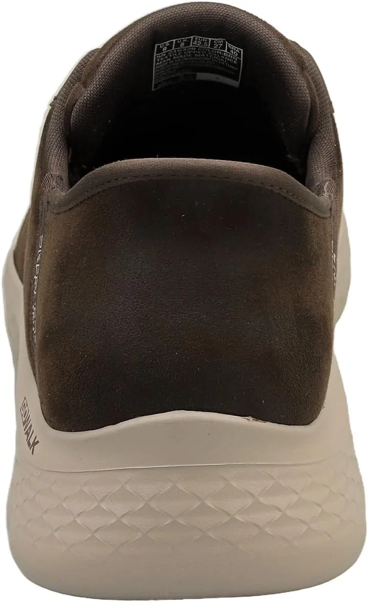 Мужские кроссовки Skechers Slip Ins Go Walk Flex Trainers, Brown — фото 4