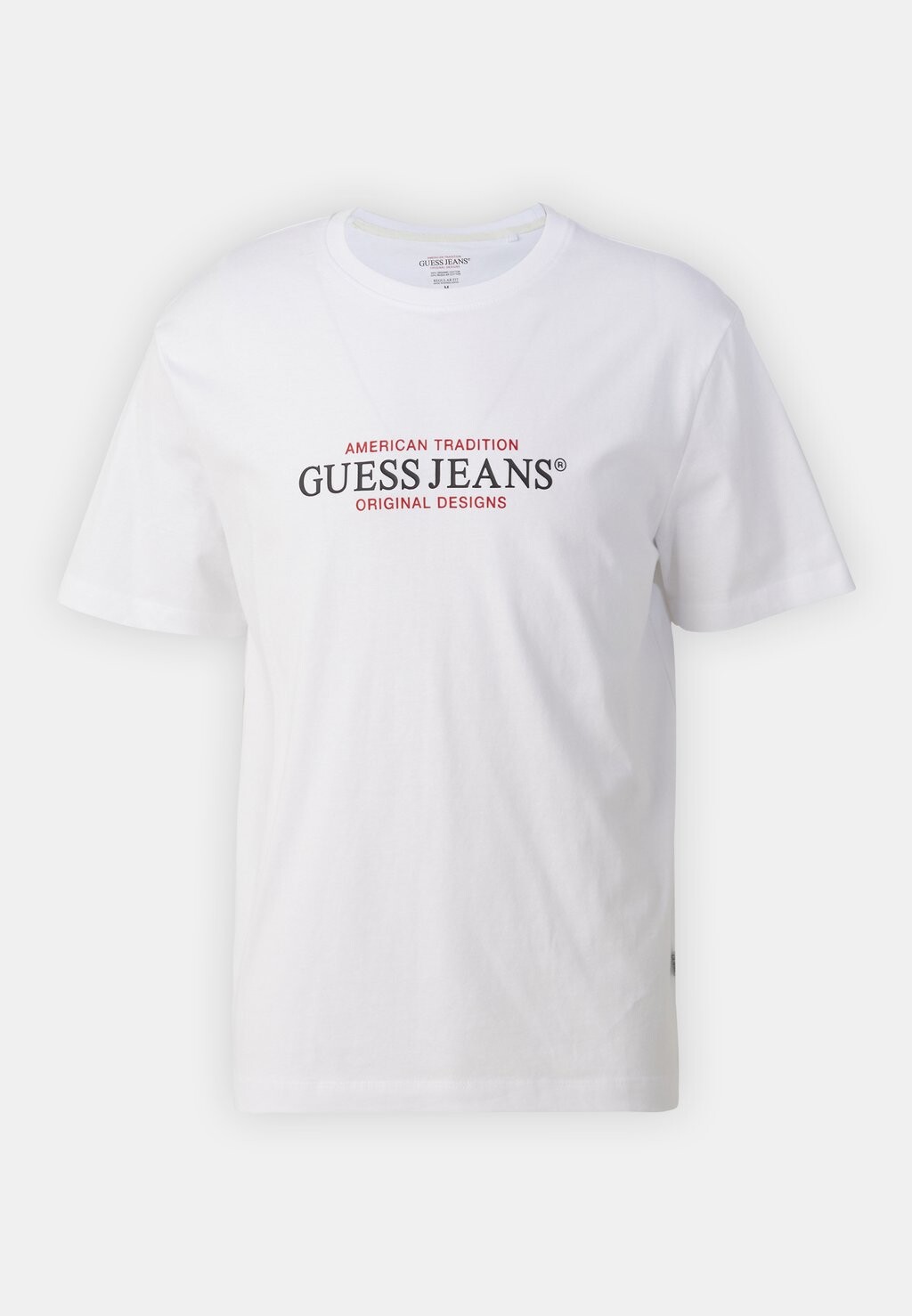 

Футболка с принтом REG AMERICAN TRAD TEE Guess Jeans, белый