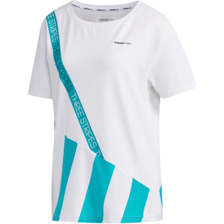 

Adidas Neo Футболка женская белая, Белый, Adidas Neo Футболка женская белая