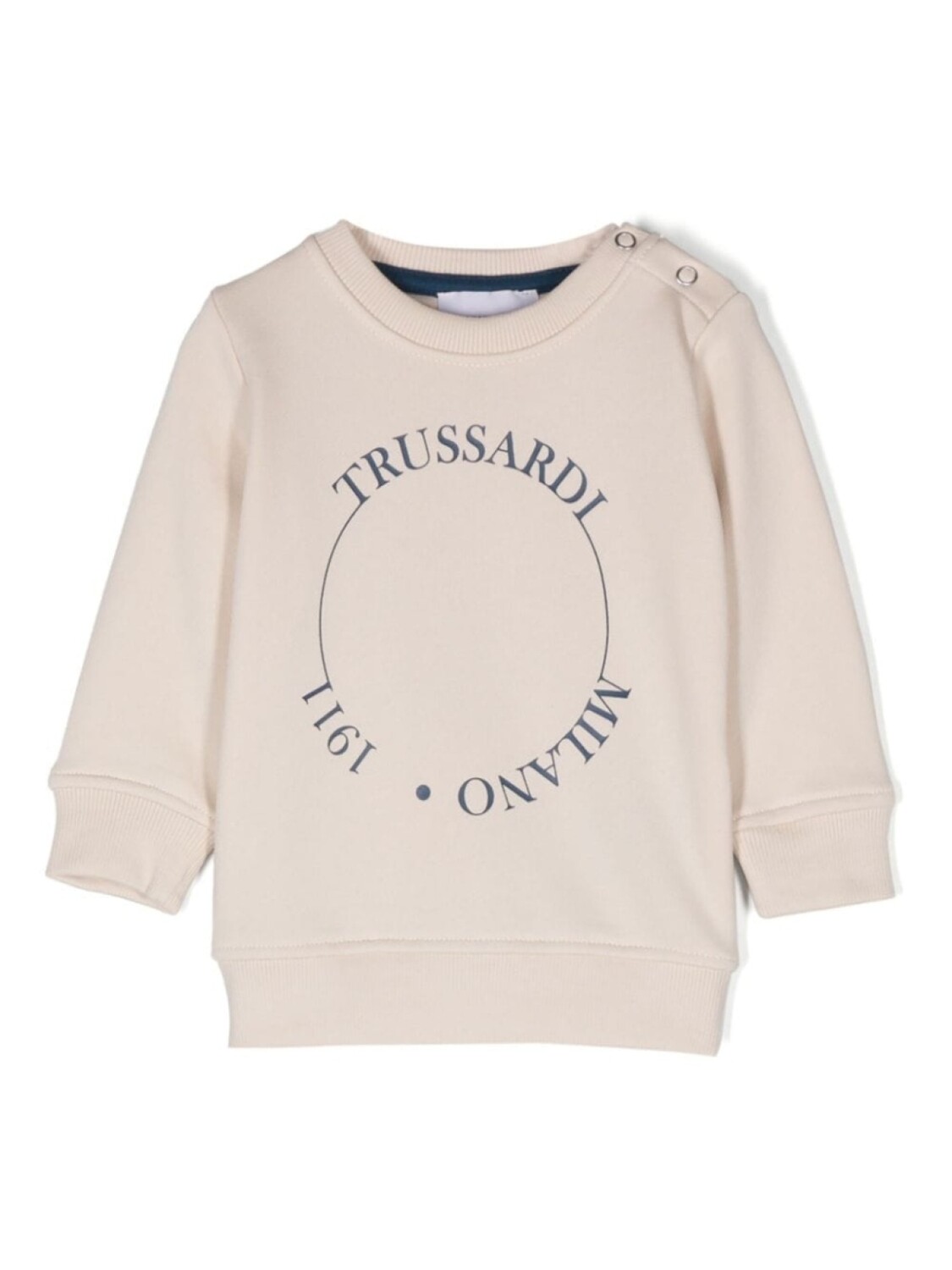 

TRUSSARDI JUNIOR свитер с логотипом, нейтральный цвет