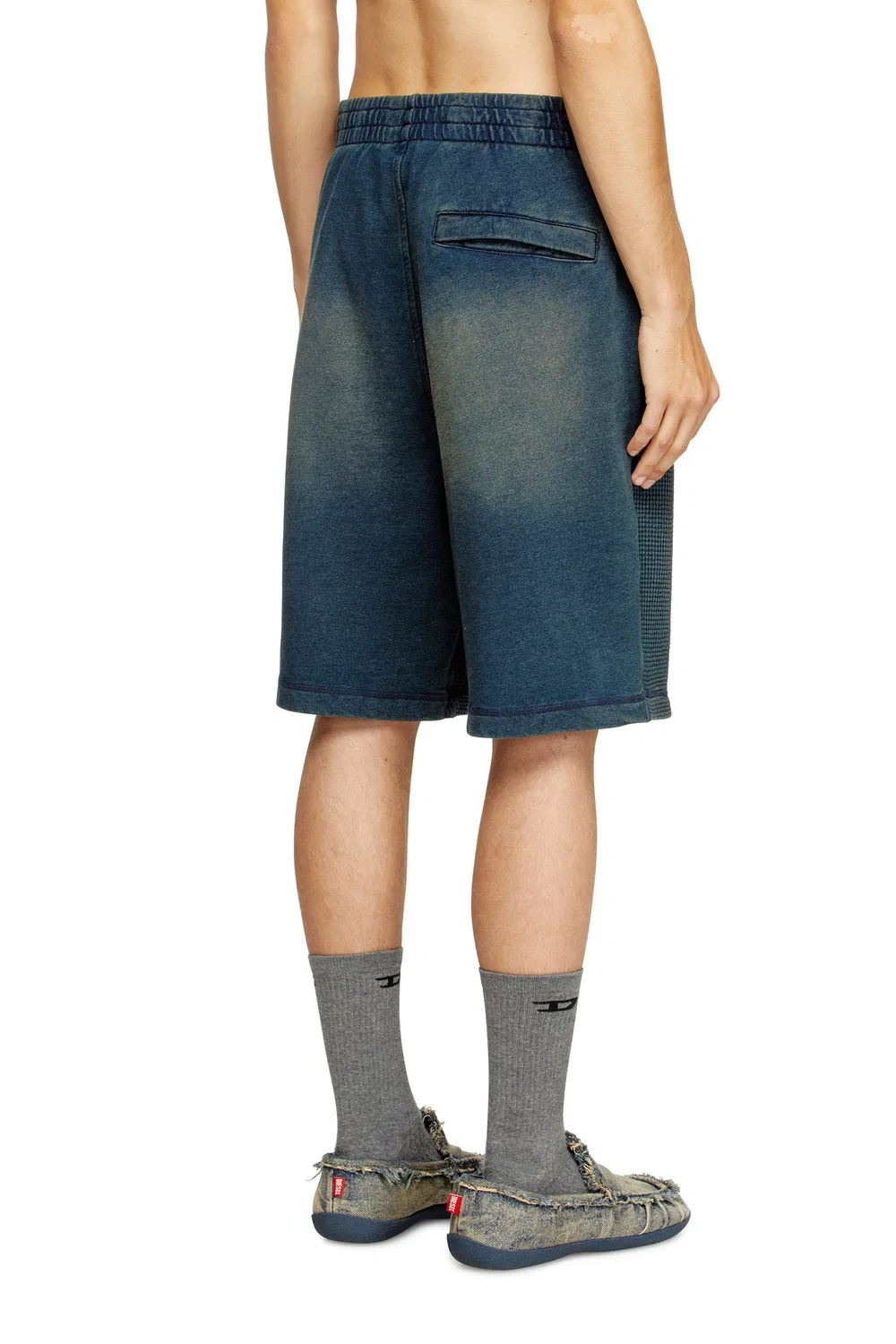 Мужские шорты P-WAFY-SHORT Diesel, Indigo Blue — фото 3