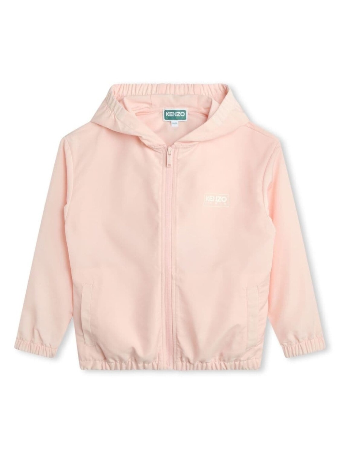 

Куртка с капюшоном и логотипом Kenzo Kids, розовый