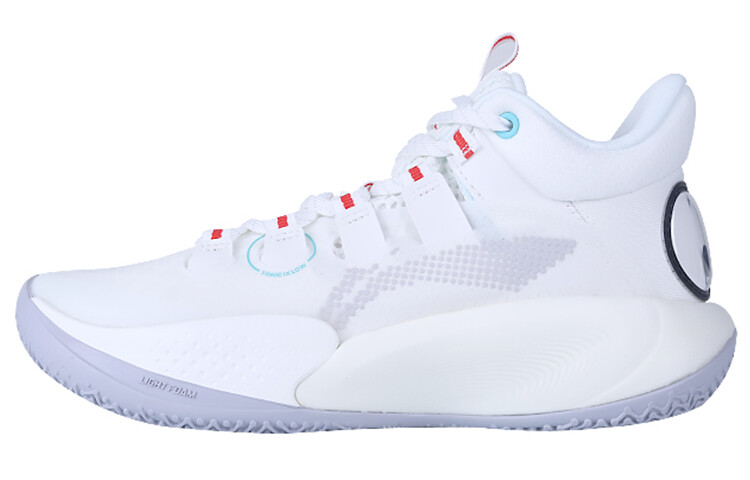 

Баскетбольные кроссовки SONIC 9 Kids GS Mid-top молочно-белые Lining