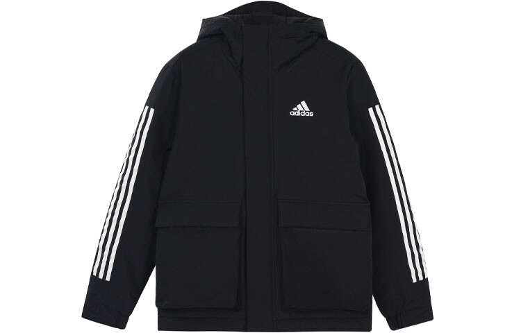 

Стеганая куртка мужская черная Adidas, черный