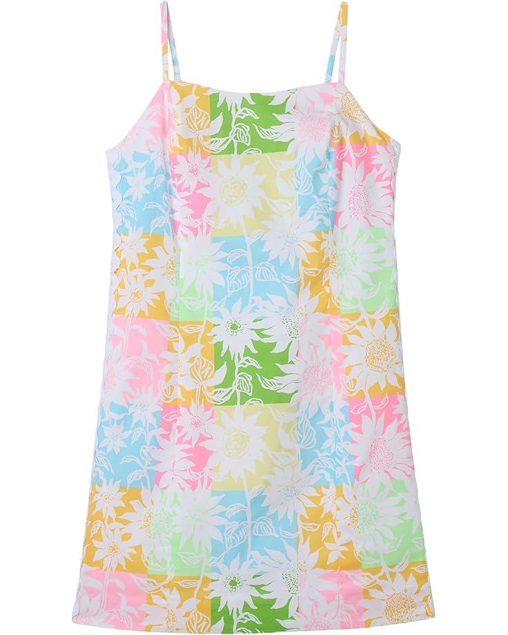 

Платье Lilly Pulitzer Kids Mini Shelli Dress, цвет Multi Via Sunny Sunflowers
