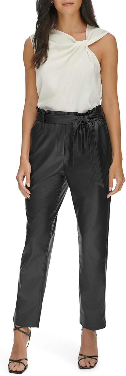 

Женские брюки прямого кроя Calvin Klein, Black