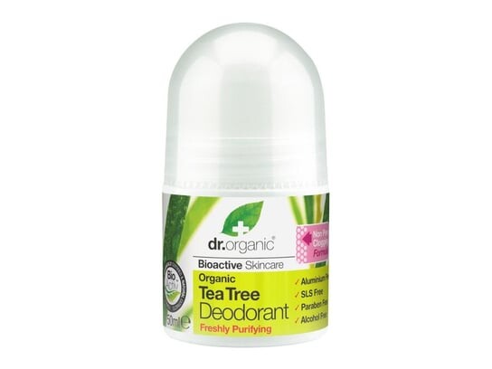 

Шариковый дезодорант с органическим маслом чайного дерева, 50 мл Dr.Organic