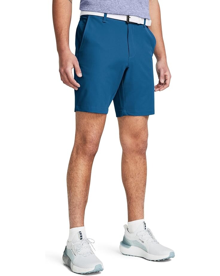 

Шорты Under Armour Golf Drive Tapered, цвет Photon Blue/Halo Gray