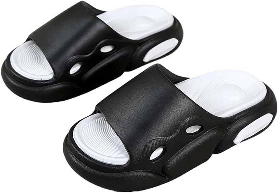 

Сандалии и тапочки для лета, толстая подошва, мягкая и удобная внутренняя подкладка, дышащие и не прилипающие к ногам, удобны в надевании и снимании, универсальные и модные Chewyz, черный