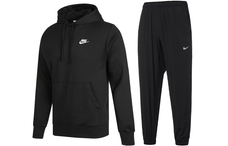 

Nike Повседневный спортивный костюм мужской черный
