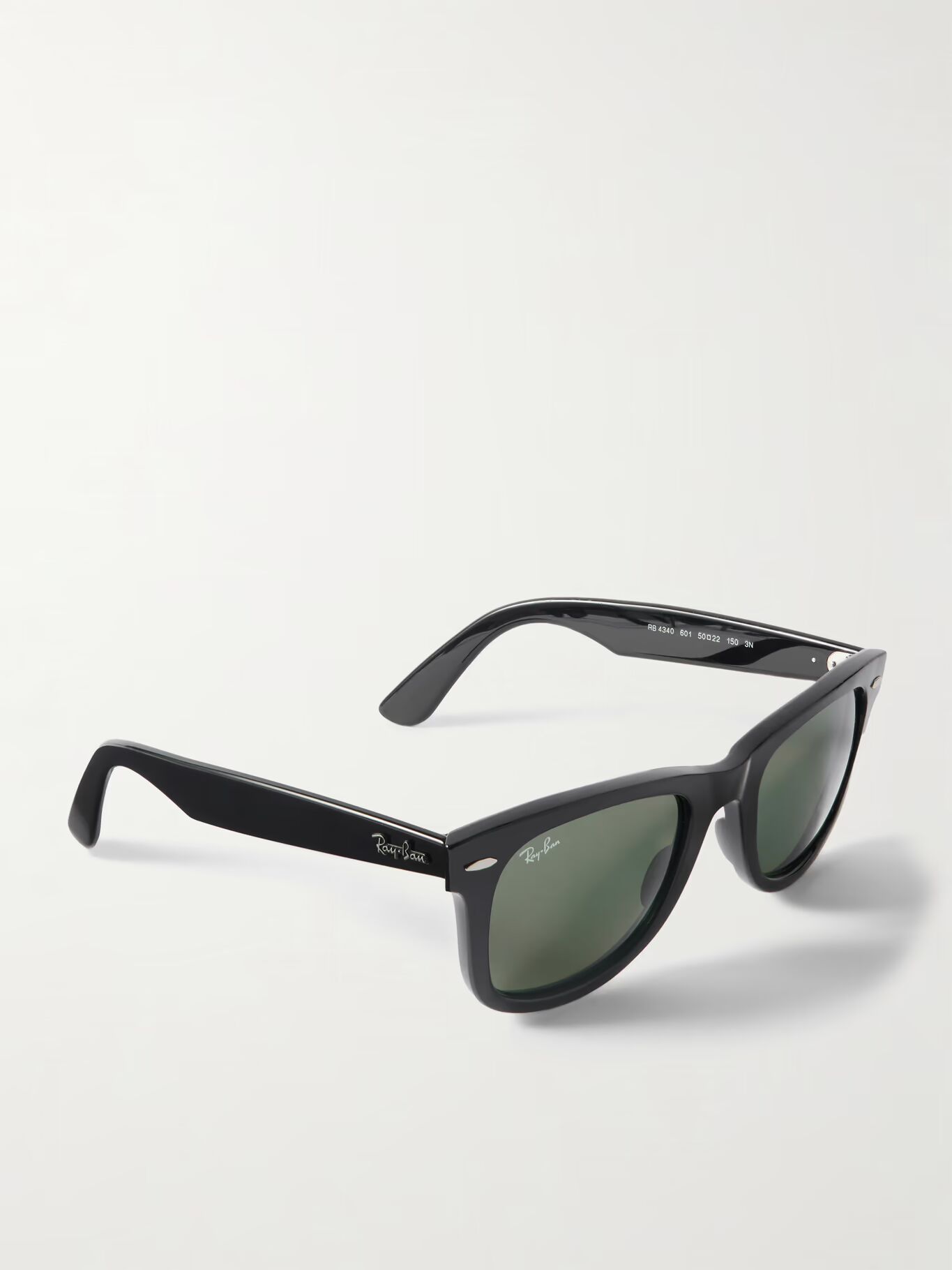 

Солнцезащитные очки Wayfarer Classic D-Frame Tortoiseshell с поляризацией RAY-BAN, черный