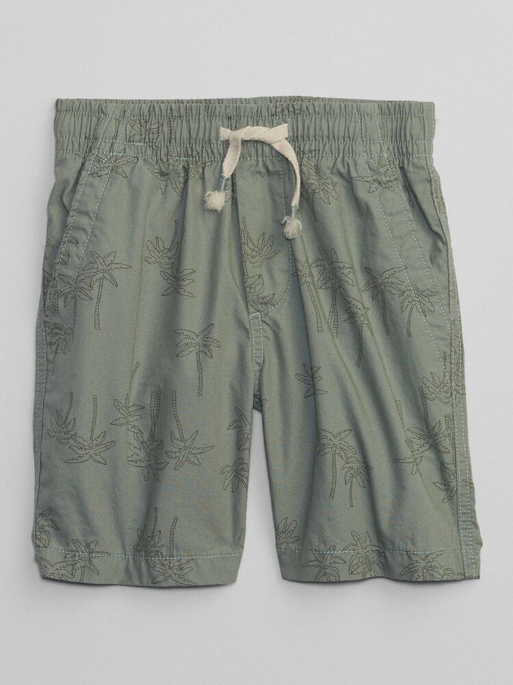 

Детские шорты с рисунком Gap, зеленый