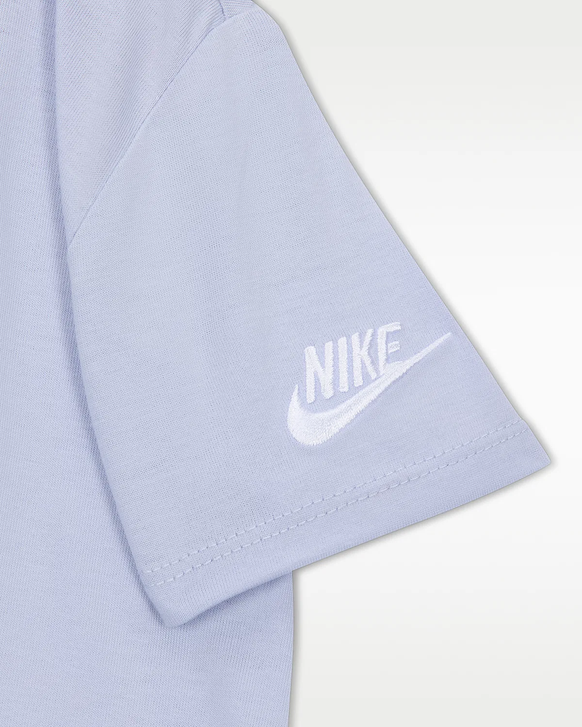 Детский комплект из футболки и шорт Nike Sportswear Club, Work Blue — фото 3