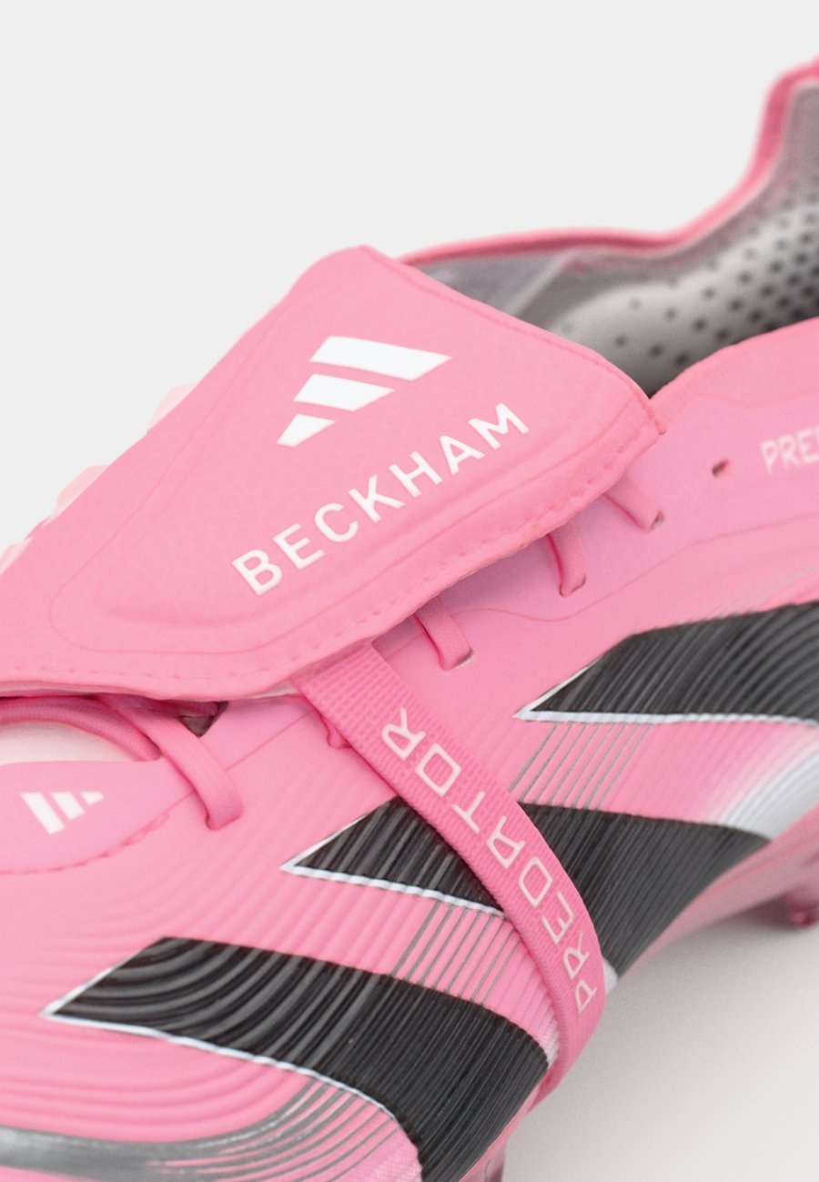 Кроссовки Adidas Performance PREDATOR ELITE FOLD-OVER TONGUE FIRM GROUND FOOTBALL BOOTS, Beam Pink/Core Black/Footwear White/Light Pink — фото 3