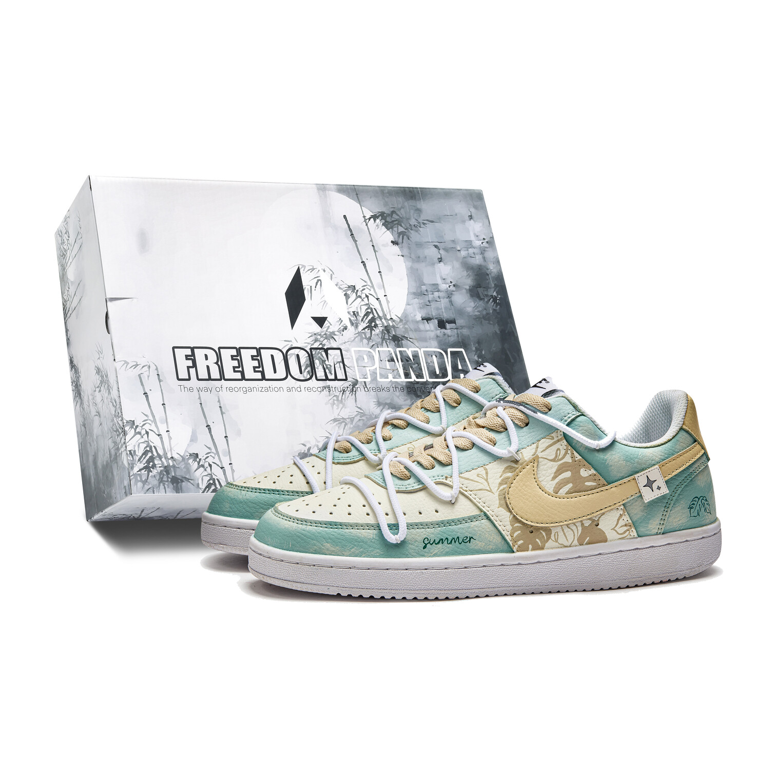

Кроссовки Nike Court Vision 1 Skateboarding Shoes Men Low-top Cyan/green, бирюзовый, Зеленый, Кроссовки Nike Court Vision 1 Skateboarding Shoes Men Low-top Cyan/green, бирюзовый