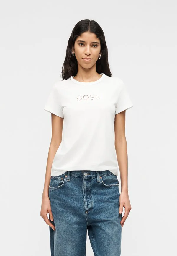 

Футболка с принтом eventsa Boss, White, Белый, Футболка с принтом eventsa Boss, White