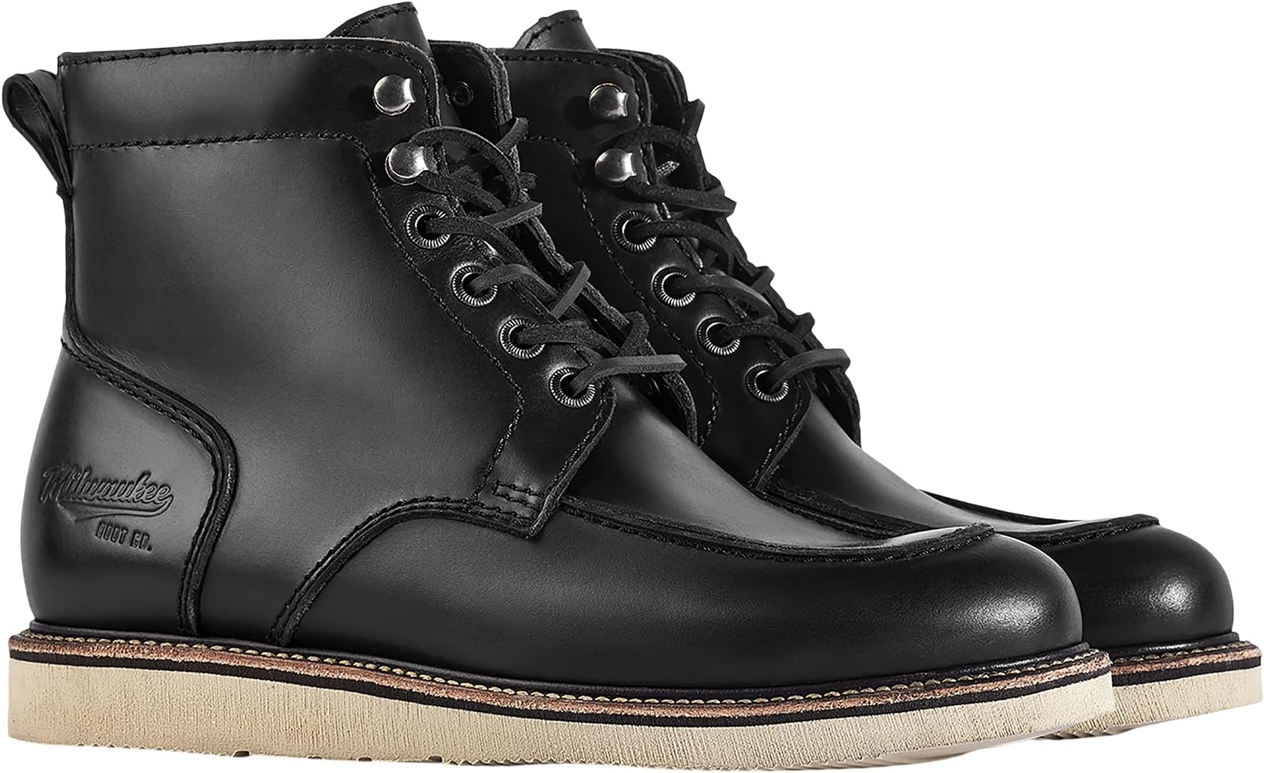 

Ботинки Milwaukee Boot Company Bradford Moc Toe Boot, черный