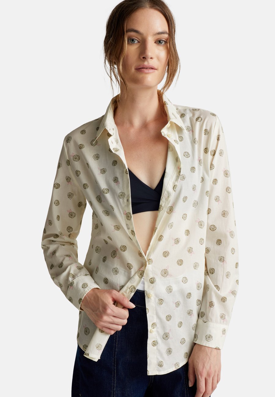 

Блуза United Colors of Benetton Button-down blouse, Multicolor/Multi-Coloured