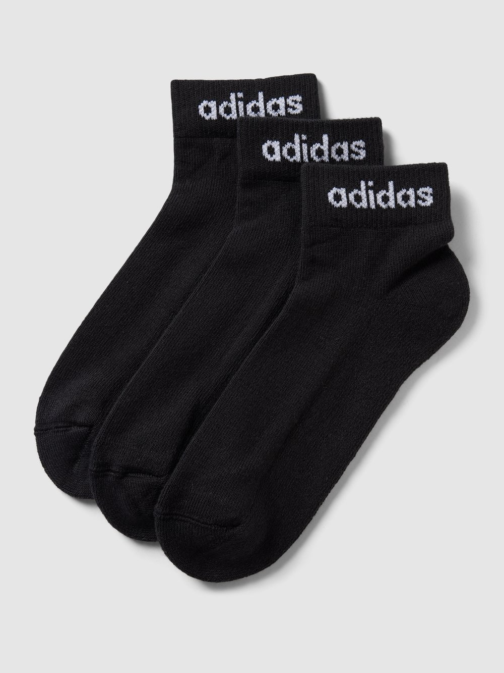 

Носки-кроссовки с этикеткой в ​​упаковке по 3 шт adidas Originals, черный