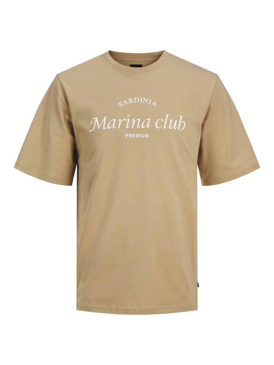 

Рубашка JACK & JONES Ocean Club, темно-бежевый