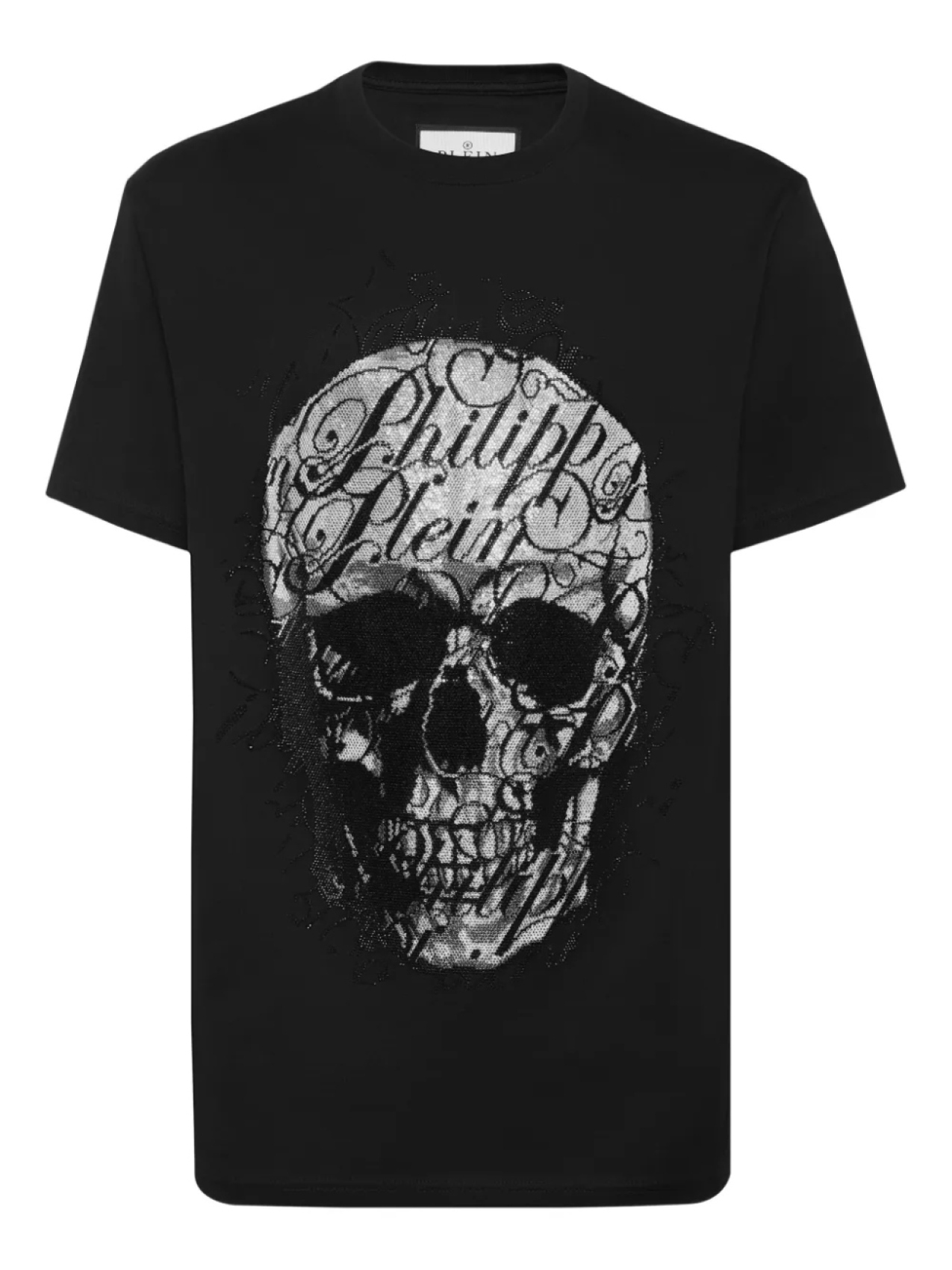 

Футболка с узором «Череп» Philipp Plein, черный