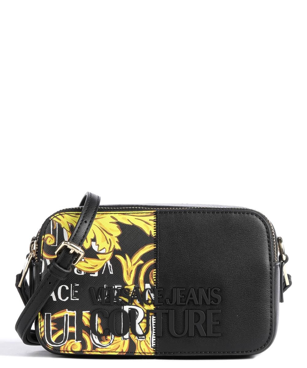 

Сумка через плечо Rock Cut из искусственной кожи Versace Jeans Couture, черный