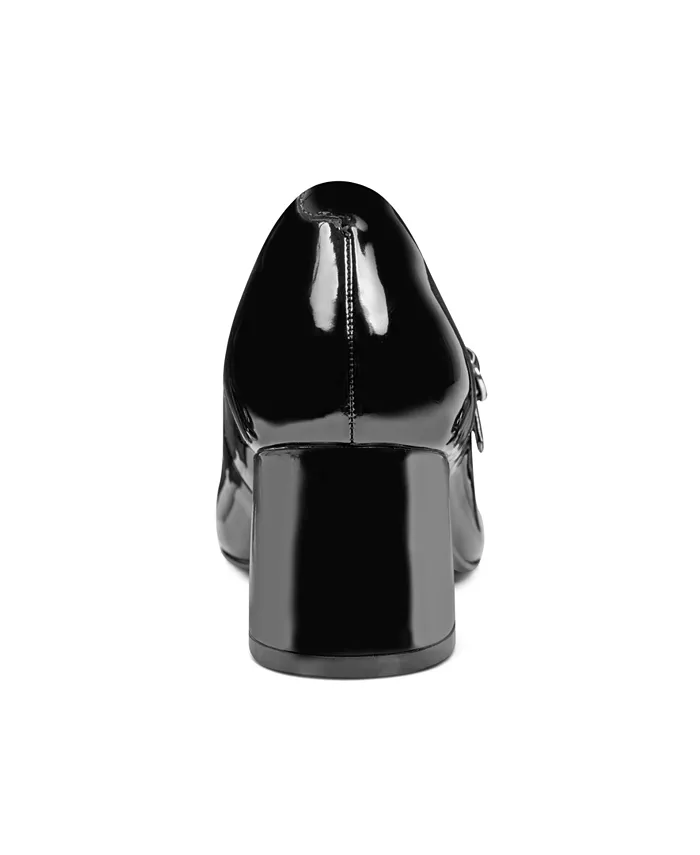 Женские туфли-лодочки Xena Block Heel Mary Jane Rockport, черный — фото 3