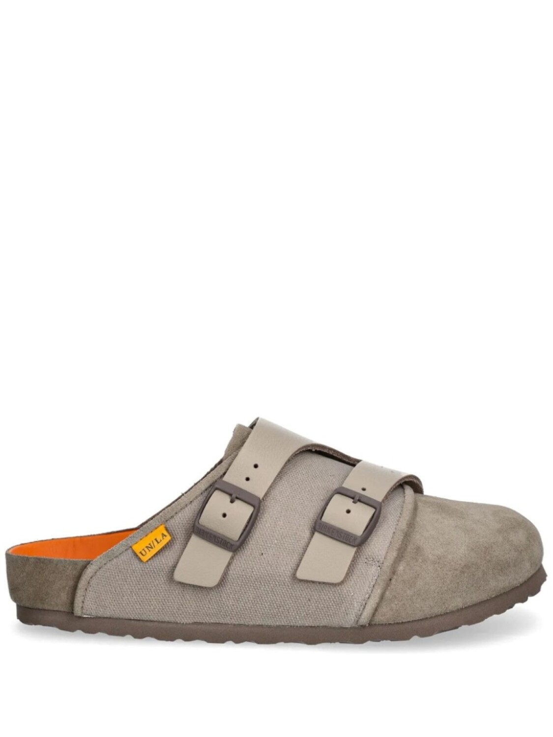 Мюли Birkenstock x Union Bimshire, серо-бежевый