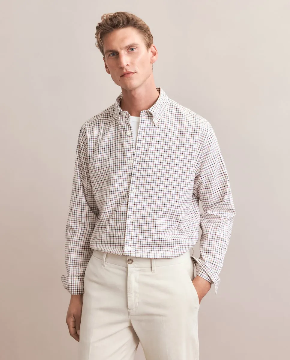 

Мужская спортивная рубашка с длинным рукавом Emidio Tucci, красный