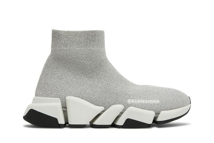 

Кроссовки Balenciaga Wmns Speed 2.0 Sneaker Silver, серебряный