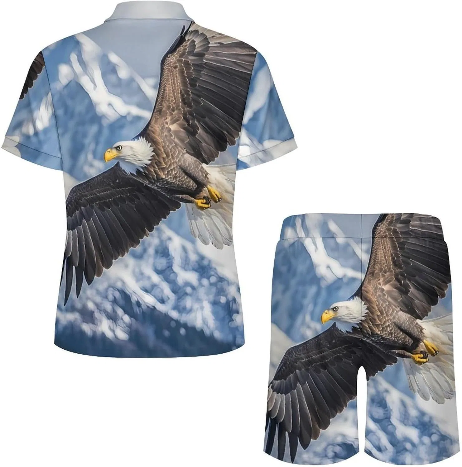 Спортивный костюм с поло и шортами, Flyingeagles, 2 предмета, Style — фото 4